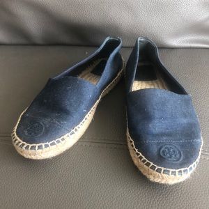 TORY BURCH ESPADRILLES! Worn a few times!